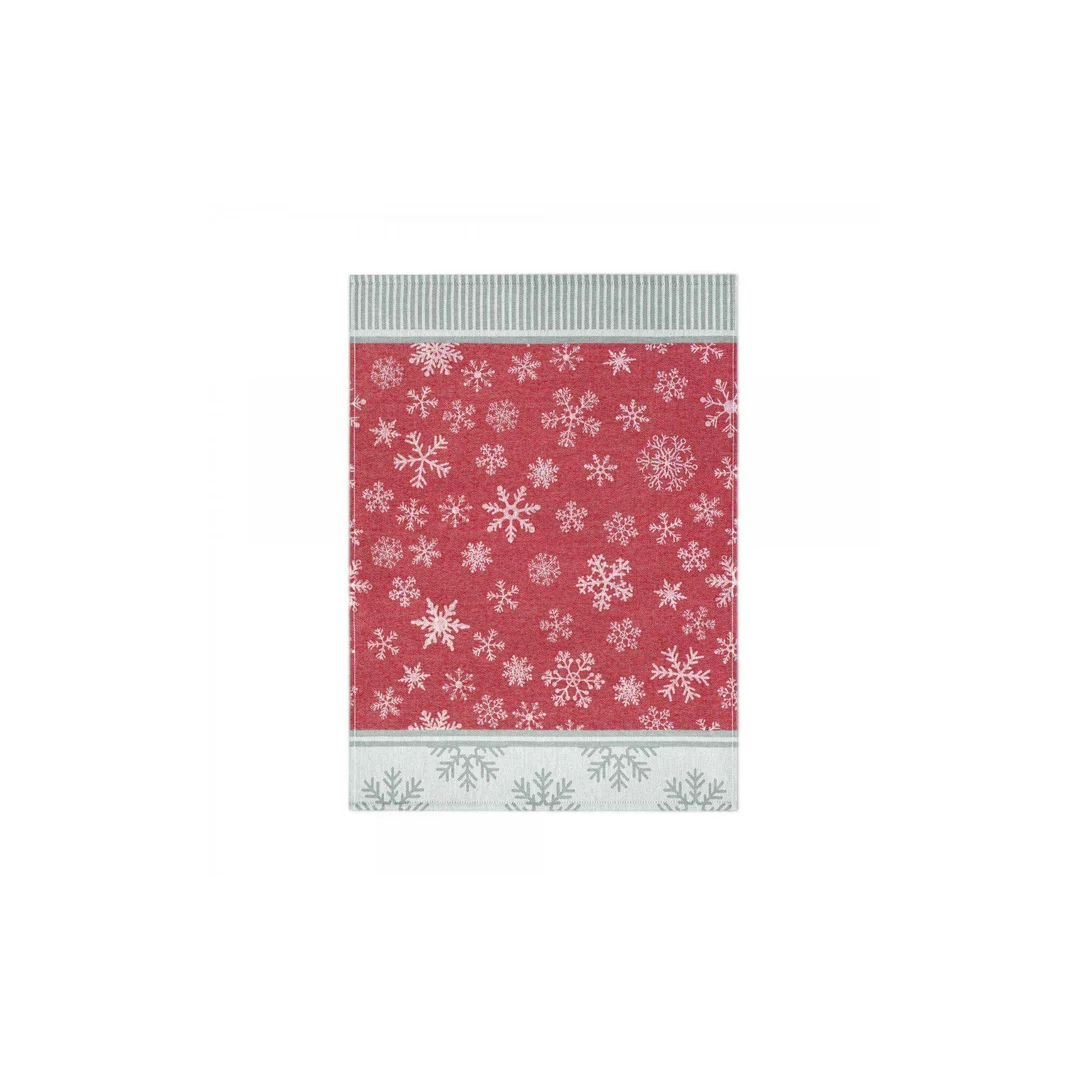 Ścierka kuchenna Snow 50x60 czerwona 9612/1 Zwoltex
