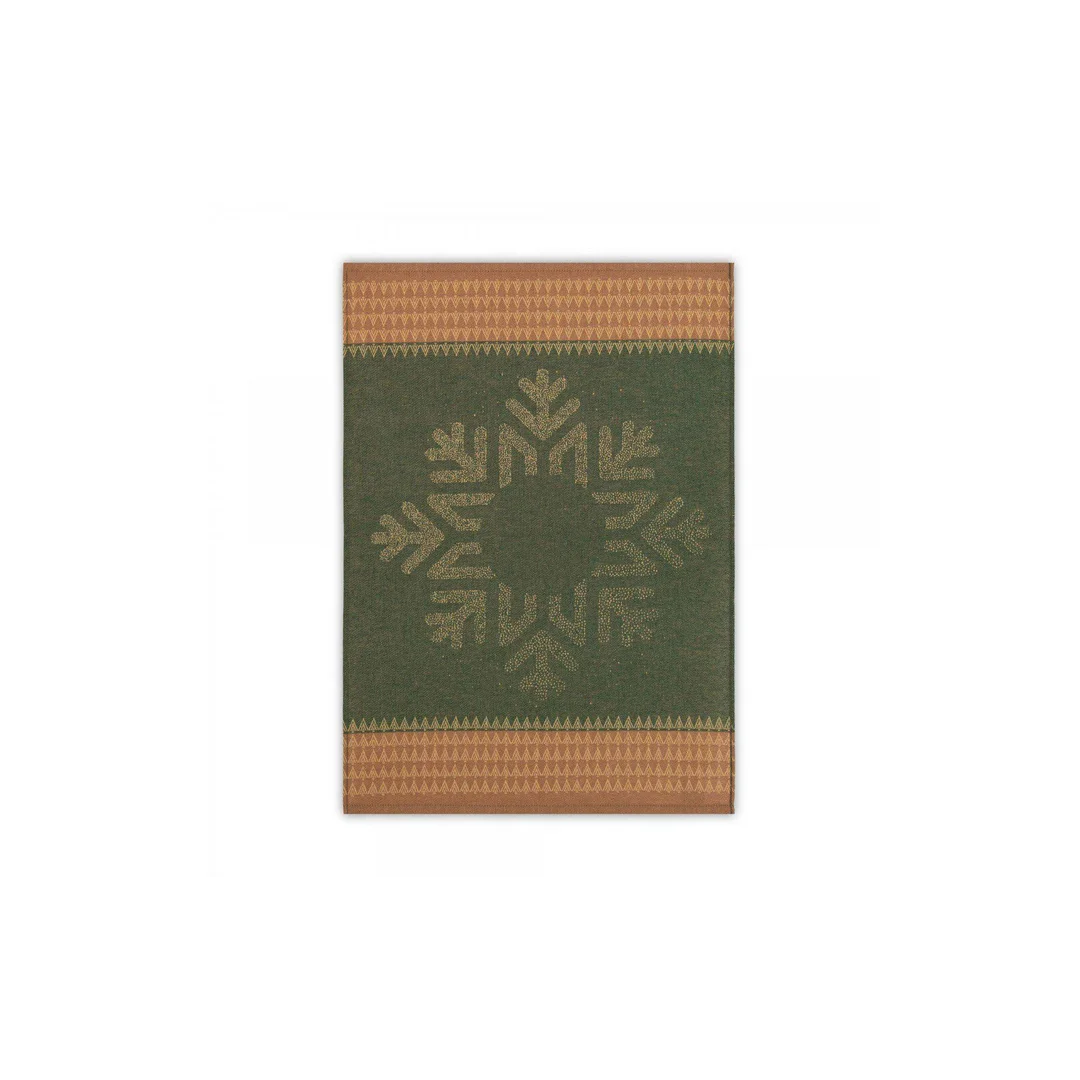Ścierka kuchenna Snowflake 50x70 zielony 9889/3 Zwoltex