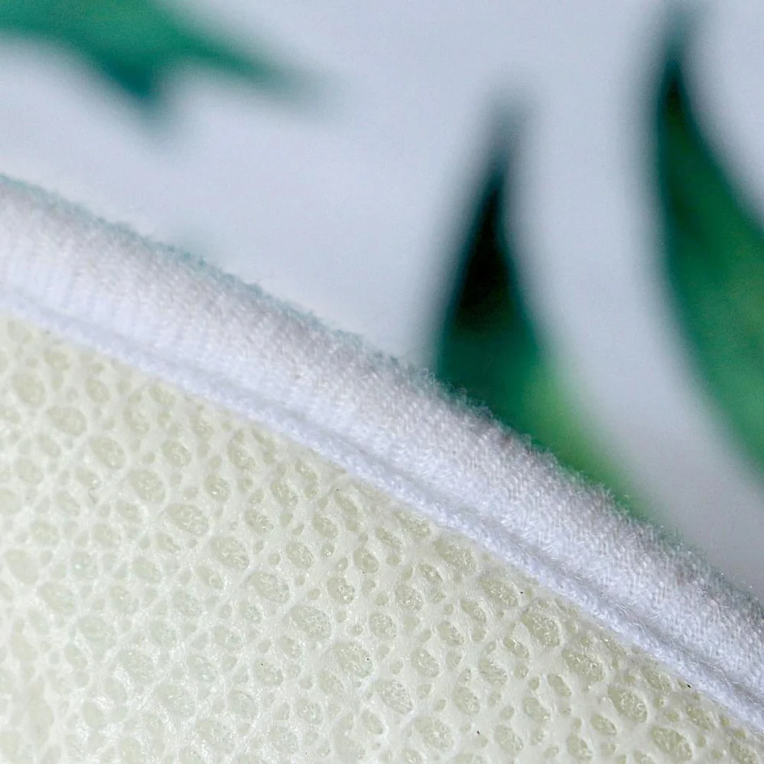 Dywan koło średnica 90 cm Viva Verde zielony liście Home 2023 — zdjęcie 3
