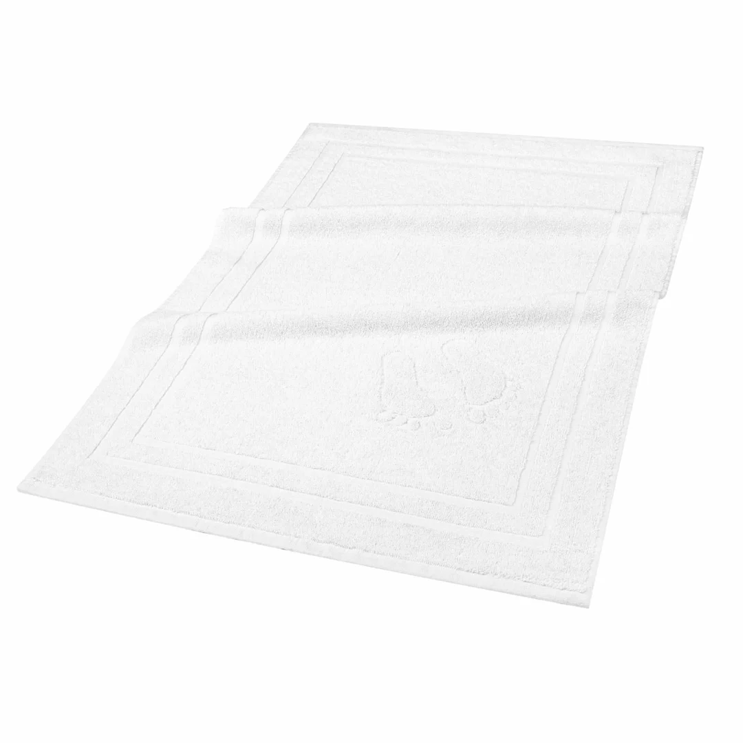 Dywanik łazienkowy 50x70 Mondo biały bawełniany frotte 650g/m2 — zdjęcie 3