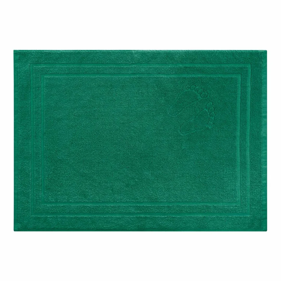 Dywanik łazienkowy 50x70 Mondo zielony butelkowy bawełniany frotte 650g/m2 — zdjęcie 2