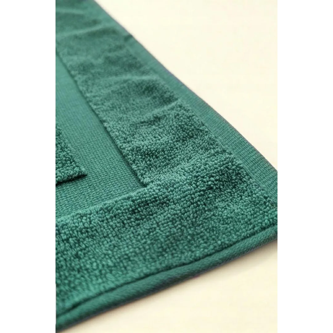 Dywanik łazienkowy 50x70 Ravo butelkowa zieleń frotte 1000 g/m2 — zdjęcie 3