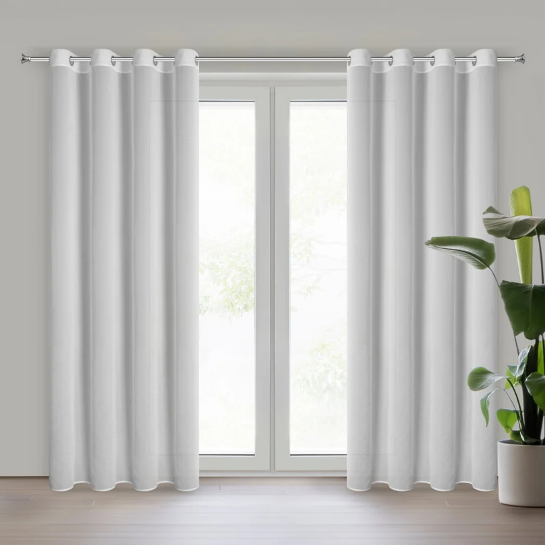 Firana gotowa 140x250 Ariadna 2 biała Eurofirany — zdjęcie 2