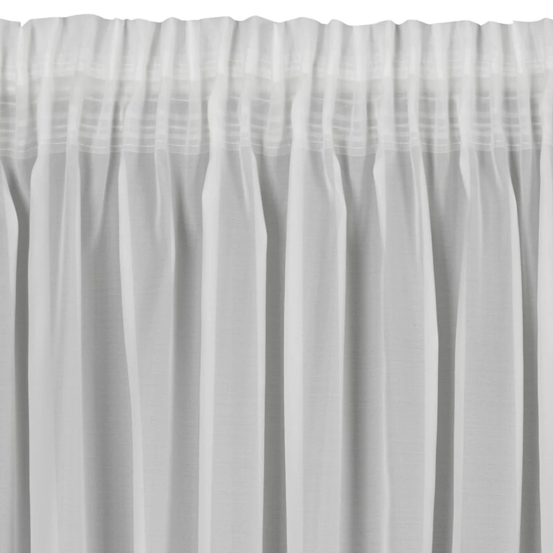 Firana gotowa 140x270 Karen na taśmie biała Eurofirany — zdjęcie 4