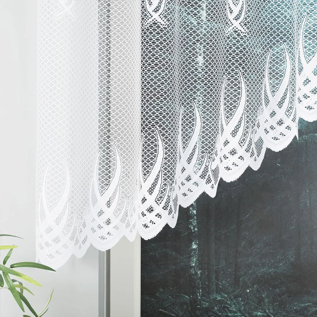 Firana żakardowa gotowa 250x120 biała Gosia — zdjęcie 4