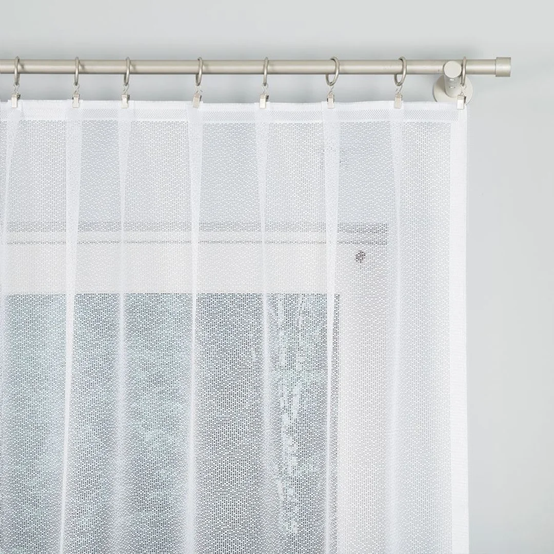Firana żakardowa gotowa 250x120 biała Violetta — zdjęcie 4