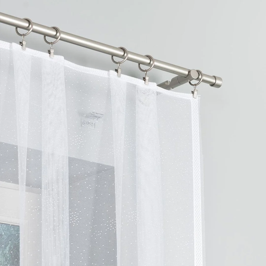 Firana żakardowa gotowa 300x160 biała Aralia — zdjęcie 7