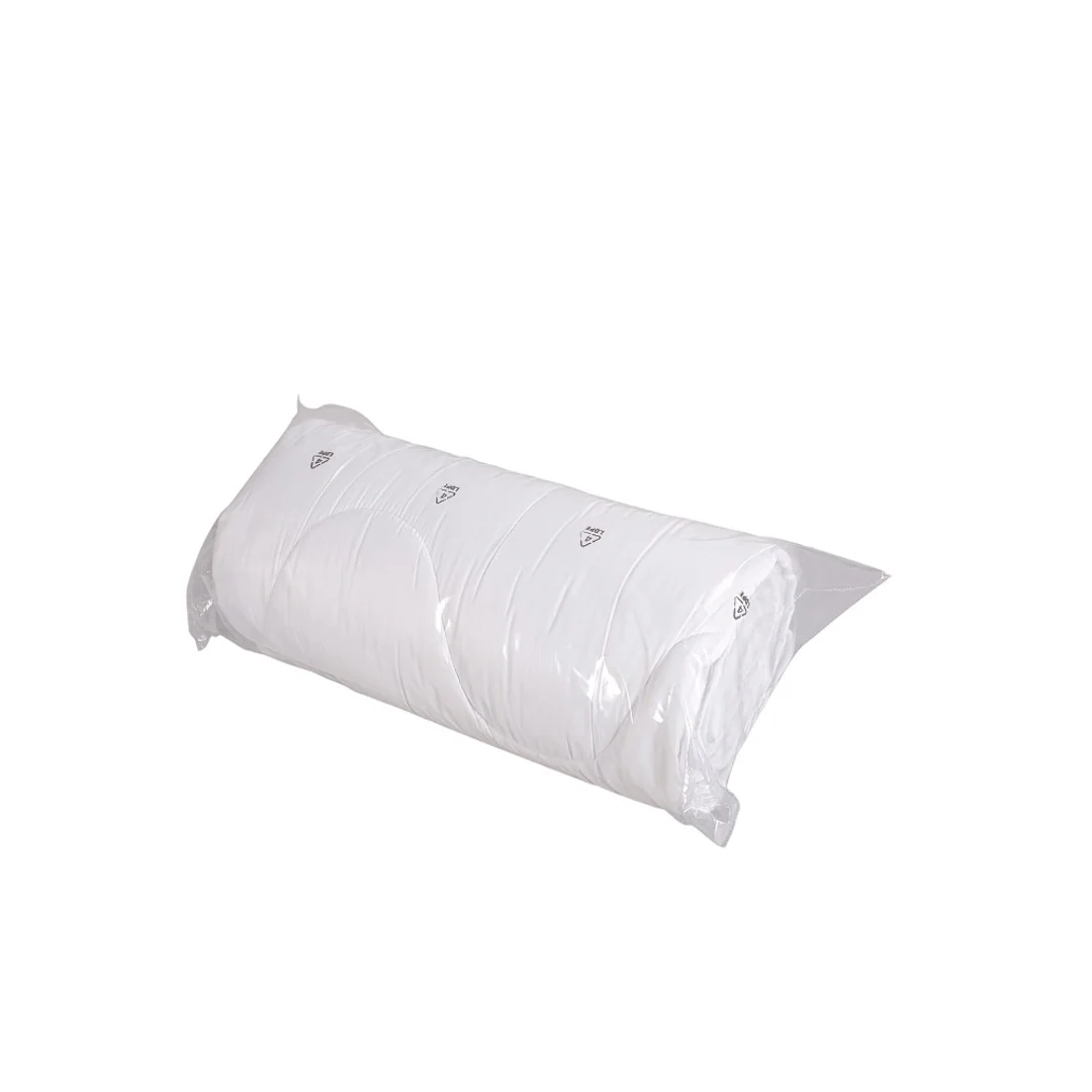 Kołdra antyalergiczna 140x200 KARO 1200g biała 100% poliester — zdjęcie 2
