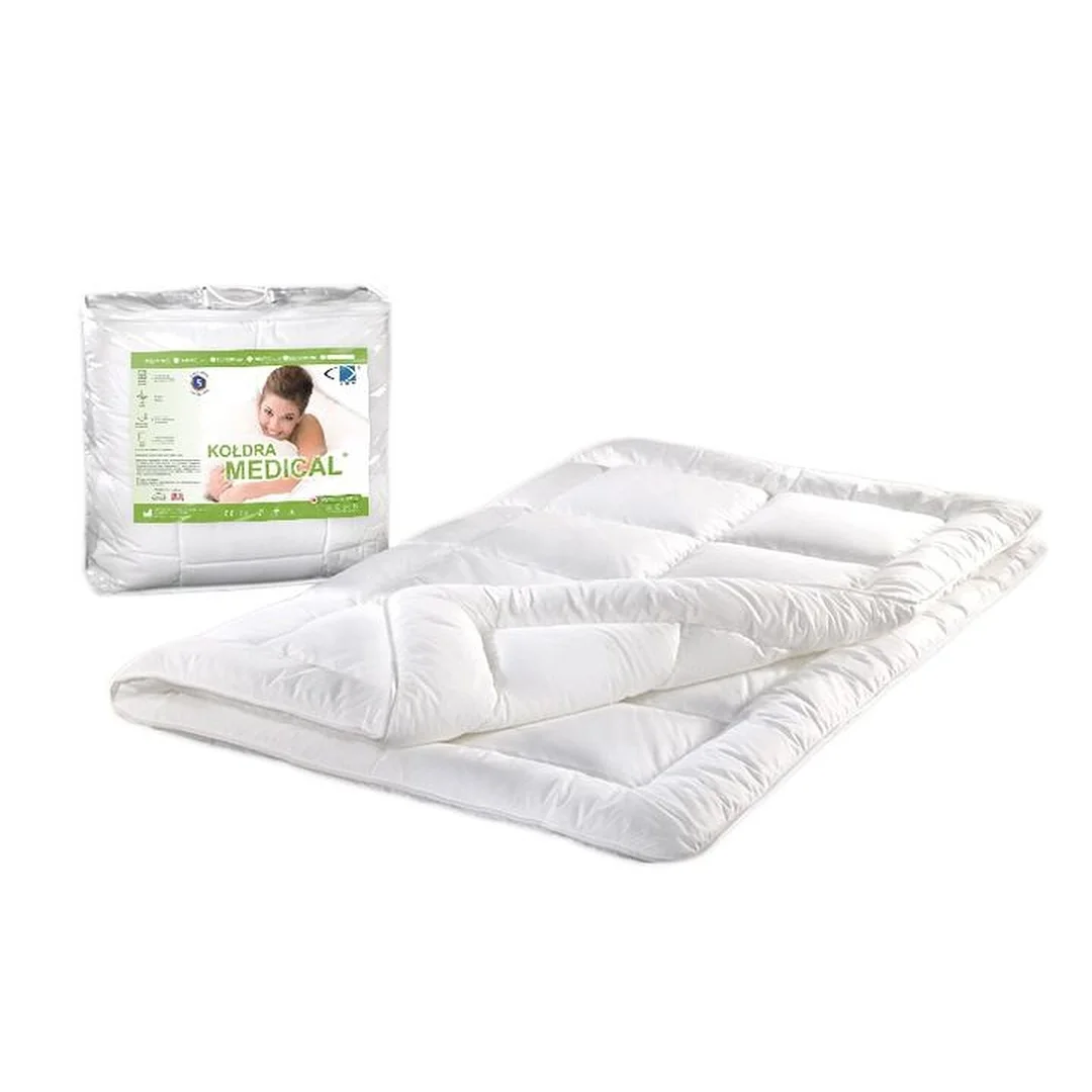 Kołdra antyalergiczna 150x200 Medical biała AMW — zdjęcie 2