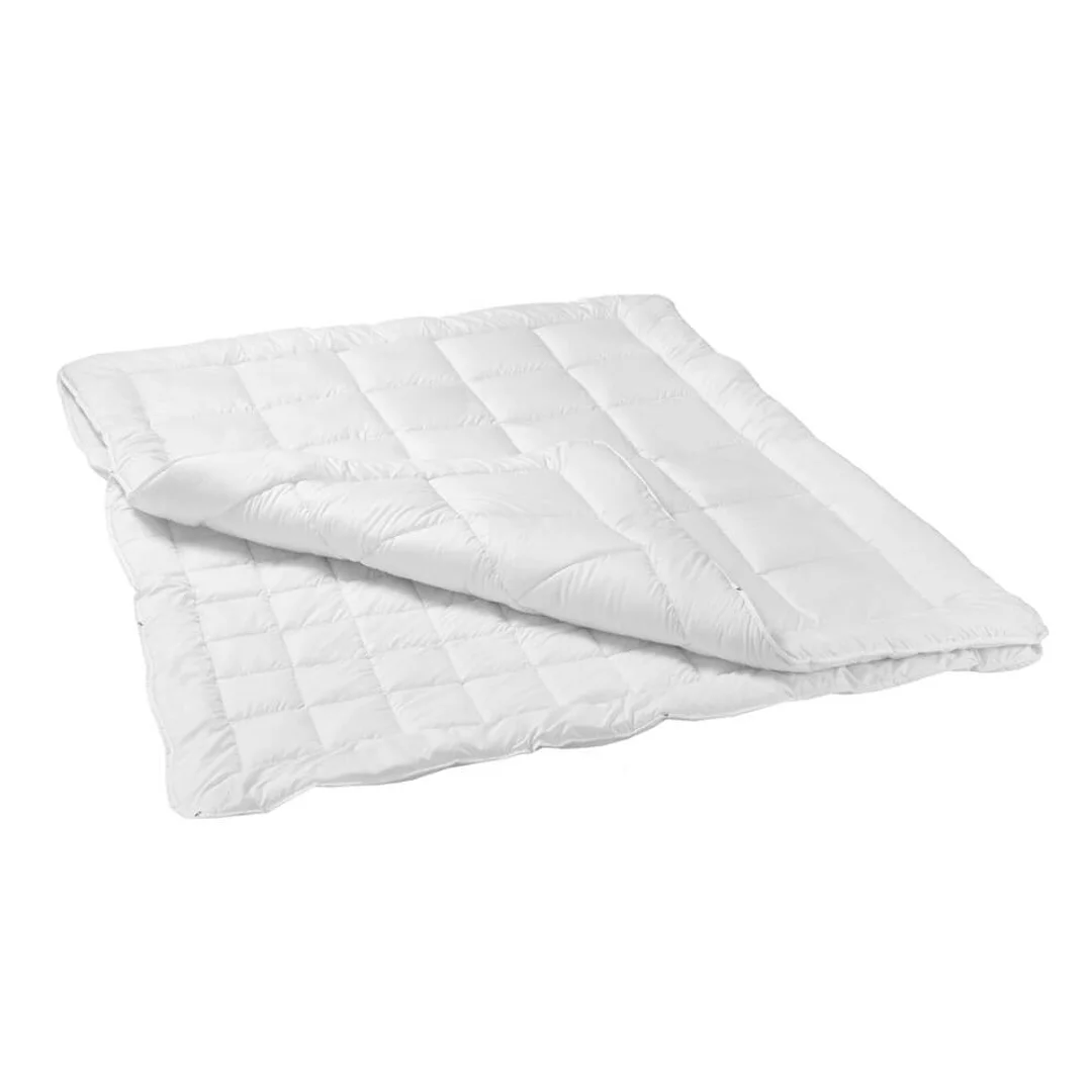 Kołdra antyalergiczna 155x200 Mikrofibra 4 pory roku 1120g + 400g biała AMZ — zdjęcie 2