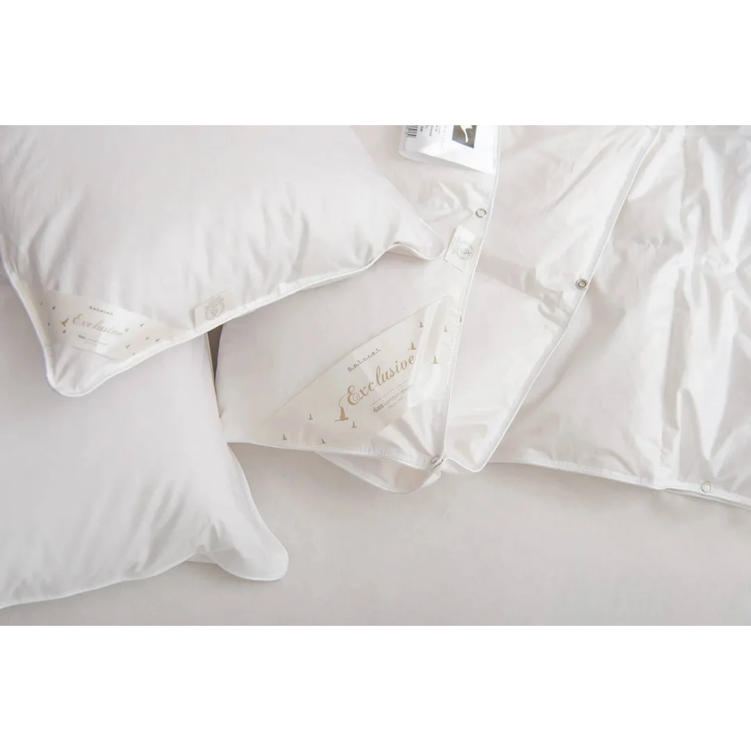 Kołdra puchowa 90% 155x200 Dream ciepła 1200g biała AMZ — zdjęcie 7