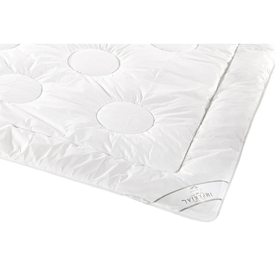 Kołdra wełniana 140x200 Imperial Cashmir biała AMW — zdjęcie 3
