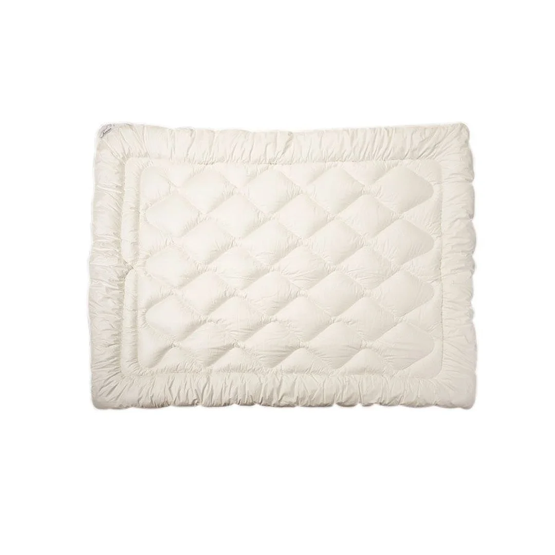 Kołdra wełniana 155x200 Merino Wool ekri 100% naturalna wełna owcza Inter Widex — zdjęcie 4