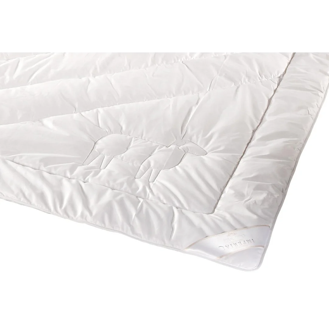 Kołdra wełniana 160x200 Imperial Owcza wełna Duo biała AMW — zdjęcie 3