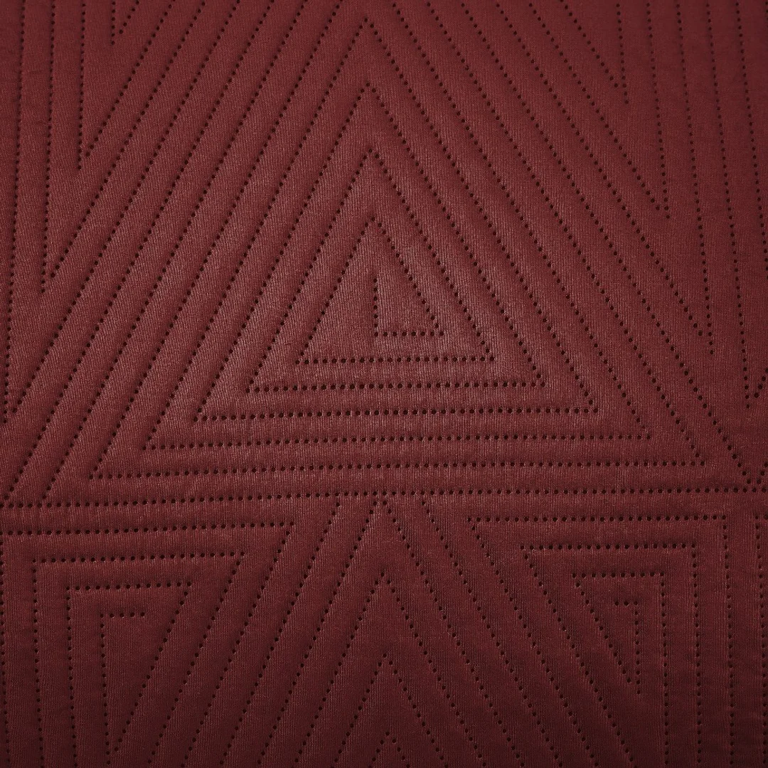 Narzuta dekoracyjna 140x200 Trio borodowa geometryczna I25 — zdjęcie 2