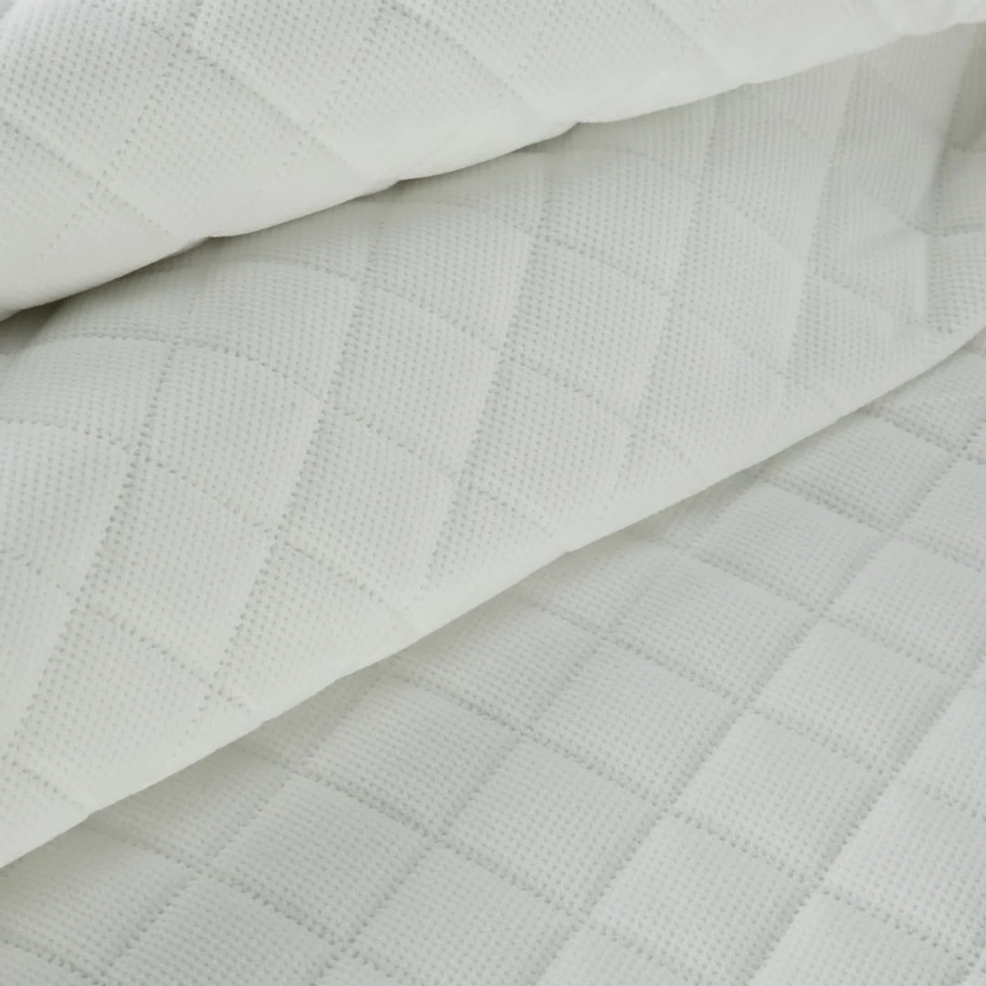Narzuta dekoracyjna 170x210 Milo biała romby geometria welurowa Eurofirany — zdjęcie 2