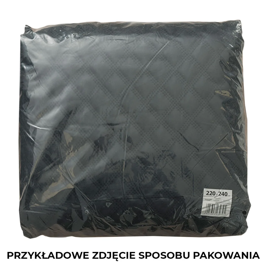 Narzuta dekoracyjna 220x240 013 ciemny pudrowy różowy Velvi — zdjęcie 9