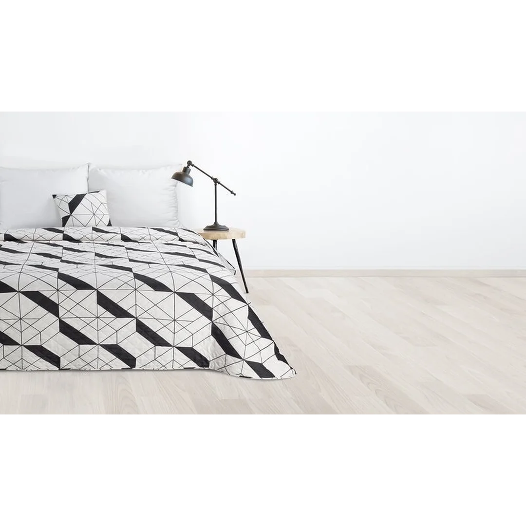 Narzuta dekoracyjna 220x240 Geo 1 kremowa czarna geometryczna D91 A — zdjęcie 3