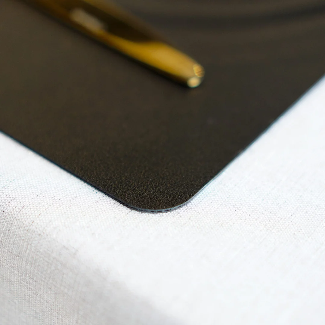 Podkładka na stół 30x45 Skinny New czarna pod talerze — zdjęcie 7