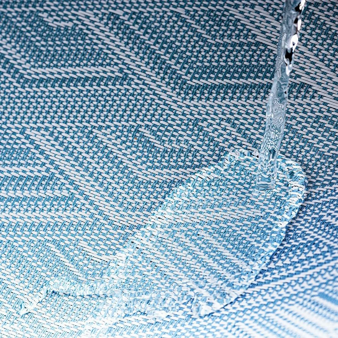 Podkładka na stół 35x45 Bacardino niebieska pod talerze — zdjęcie 3