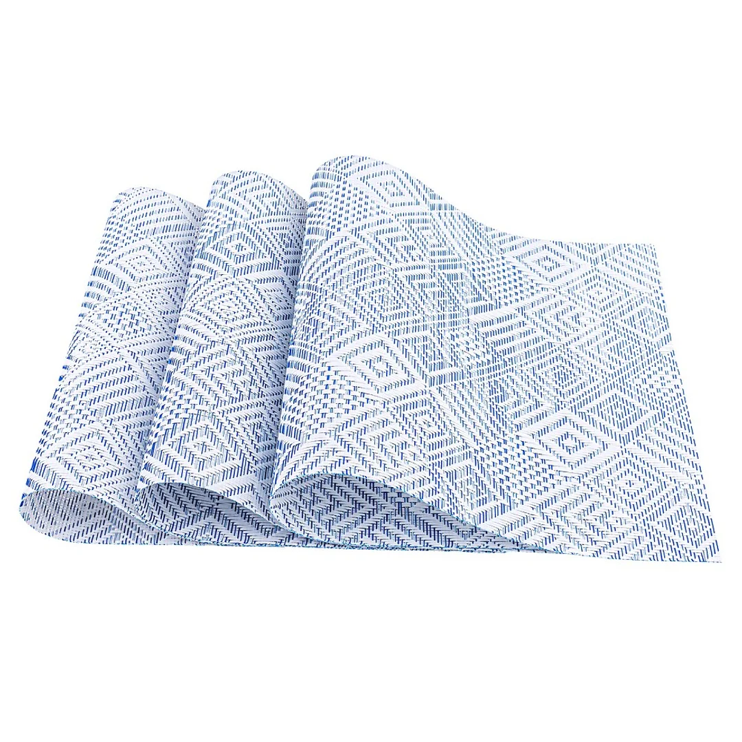 Podkładka na stół 35x45 Geometric niebieska pod talerze — zdjęcie 3