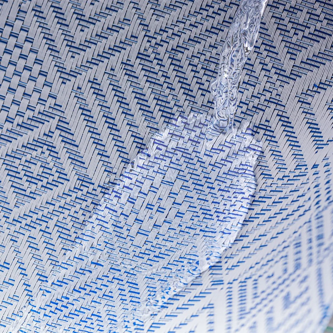 Podkładka na stół 35x45 Geometric niebieska pod talerze — zdjęcie 4