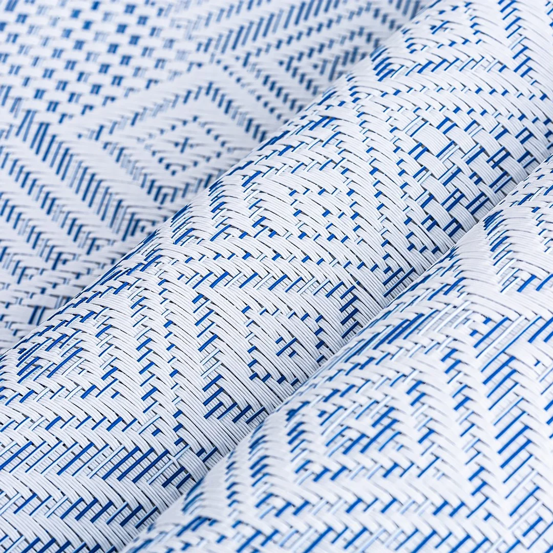 Podkładka na stół 35x45 Geometric niebieska pod talerze — zdjęcie 5