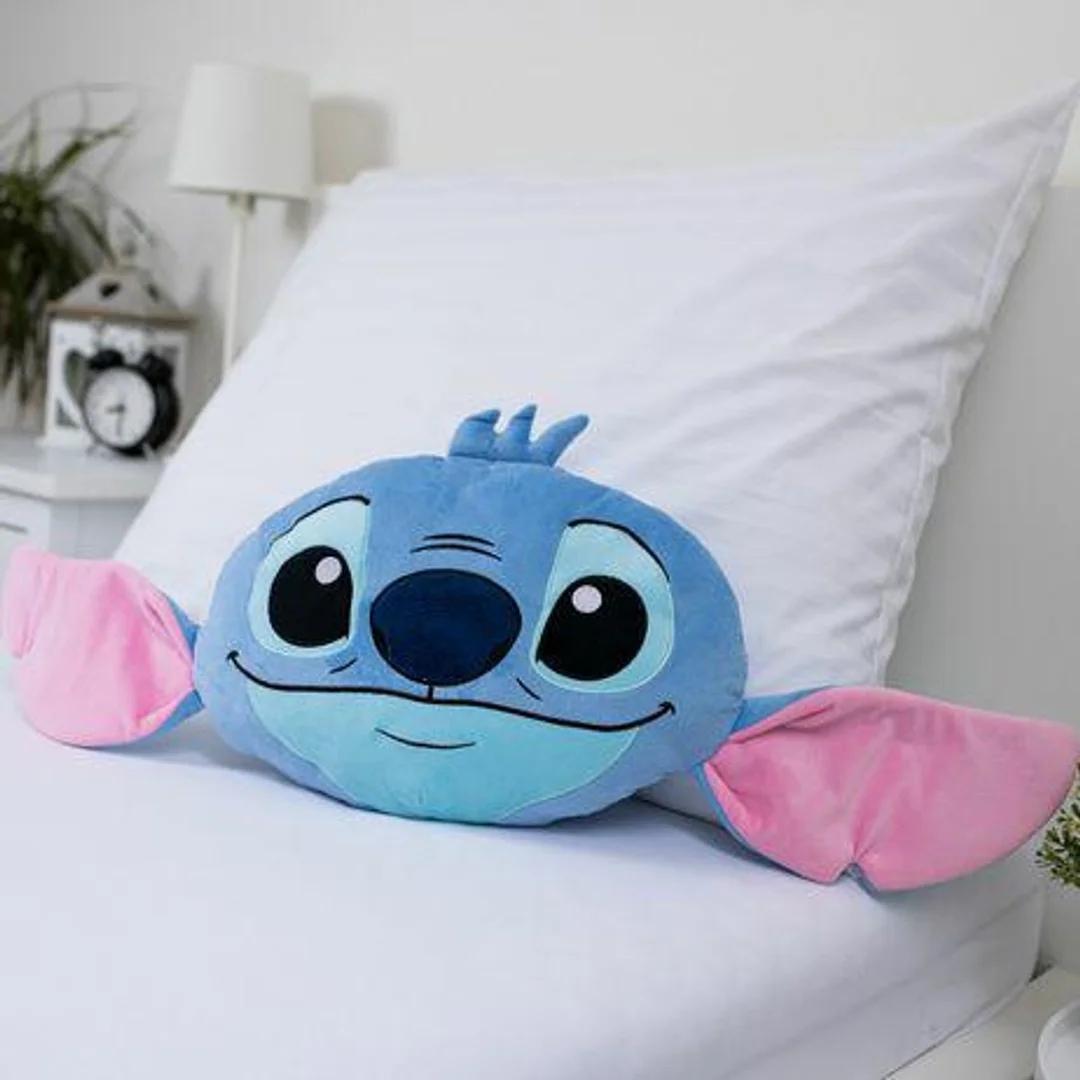Poduszka kształtka 35x30 Lilo and Stitch niebieska przytulanka — zdjęcie 2