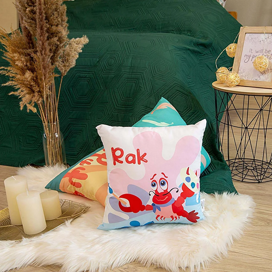 Poduszka przytulanka 40x40 zodiak Rak — zdjęcie 3