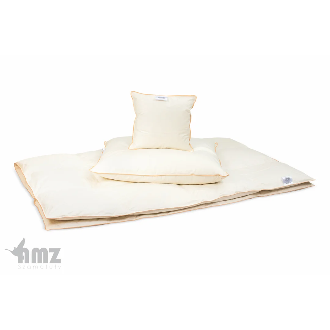 Poduszka puch gęsi 60% 70x80 Mr. Pillow 1300g kremowa AMZ — zdjęcie 4