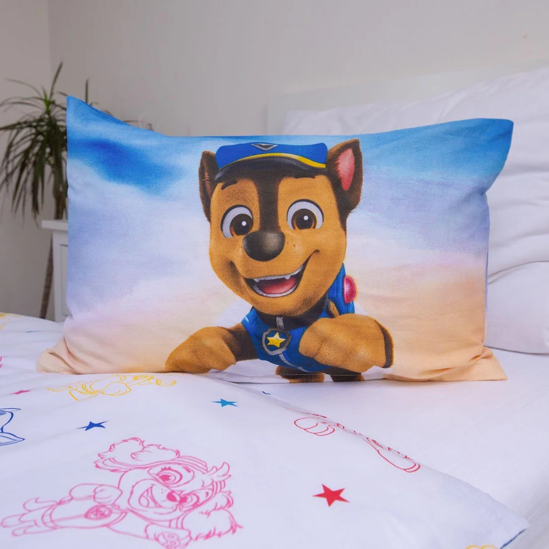 Pościel bawełniana 100x135 Paw Patrol PP556 kolorowa poszewka 40x60 JF24 — zdjęcie 2
