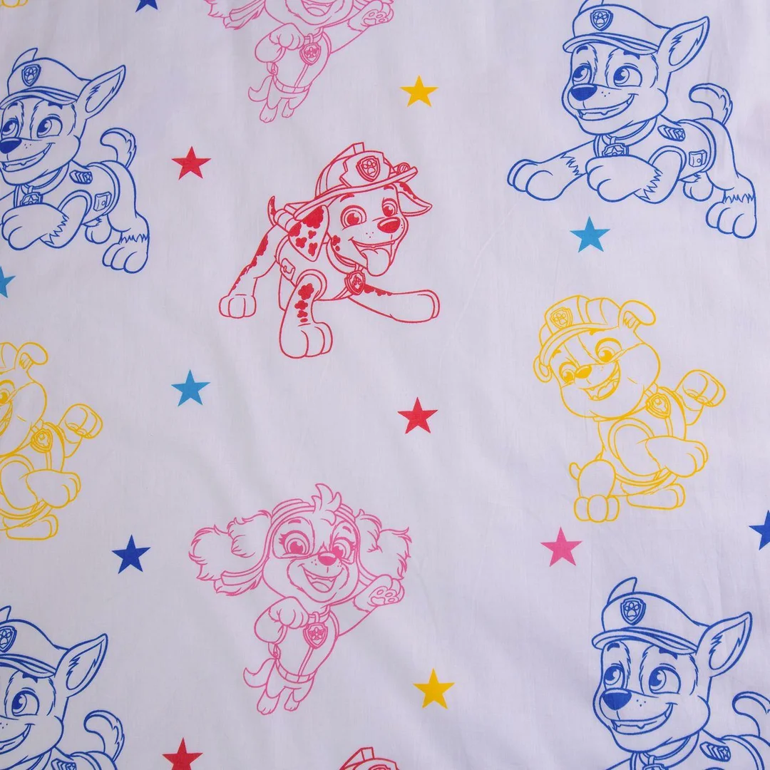 Pościel bawełniana 100x135 Paw Patrol PP556 kolorowa poszewka 40x60 JF24 — zdjęcie 3