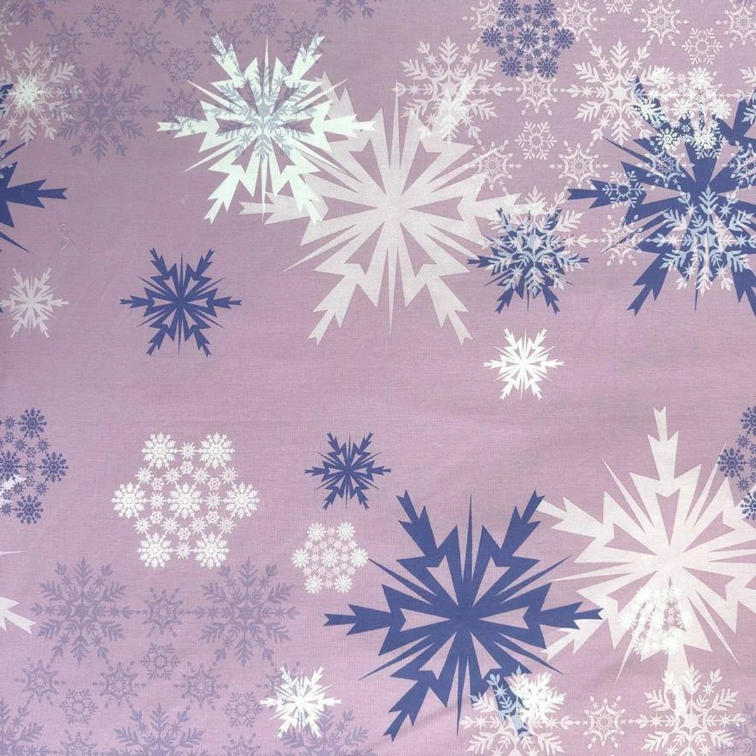 Pościel bawełniana 140x200 Frozen fioletowa poszewka 70x90 Kids25 — zdjęcie 7