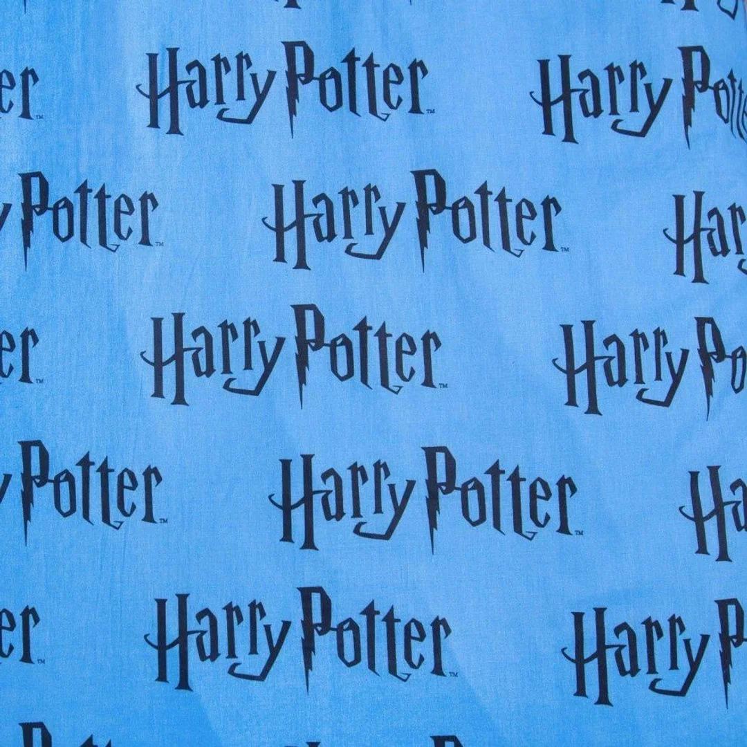 Pościel bawełniana 140x200 Harry Potter Hogwarts Express niebieska poszewka 70x90 JF24 — zdjęcie 5