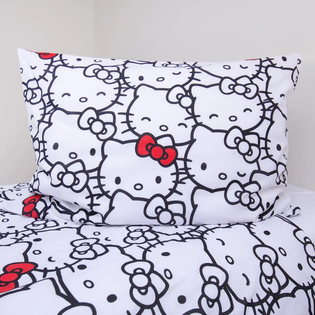 Pościel bawełniana 140x200 Hello Kitty poszewka 70x90 JF24 — zdjęcie 3