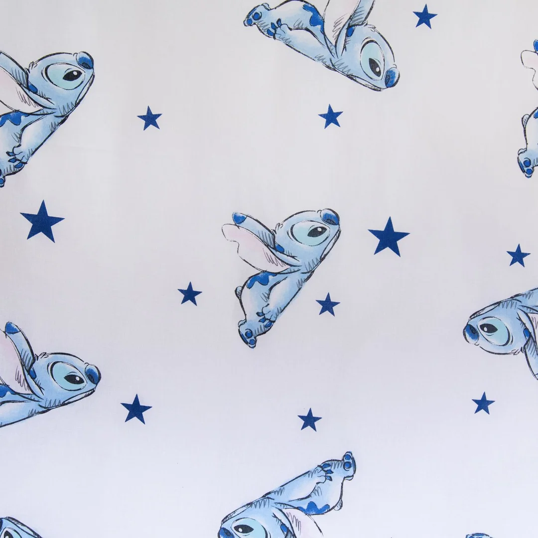 Pościel bawełniana 140x200 Lilo and Stitch Buddies miętowa poszewka 70x90 JF24 — zdjęcie 3