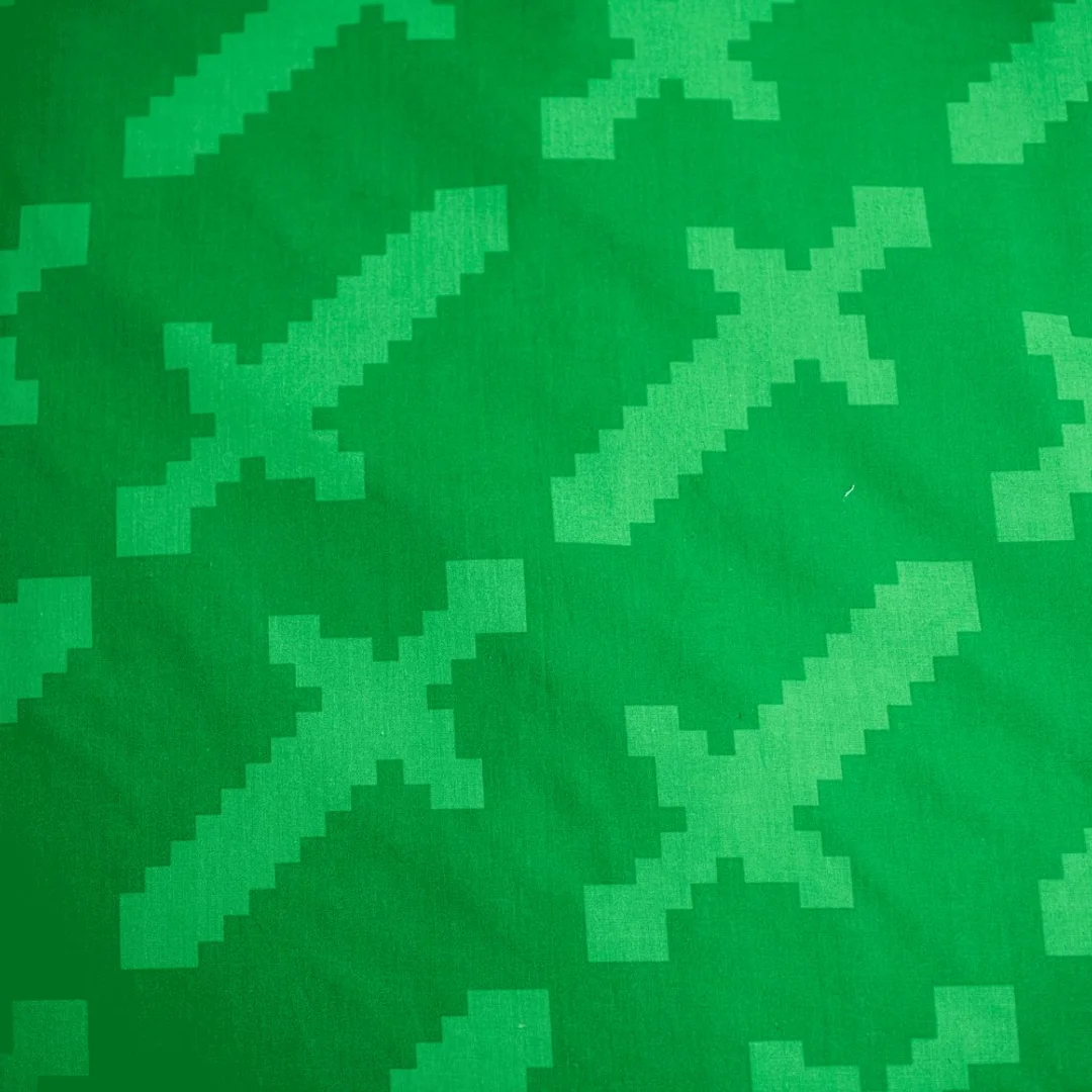 Pościel bawełniana 140x200 Minecraft 1384 Survival Mode poszewka 70x90 JF 02 — zdjęcie 4