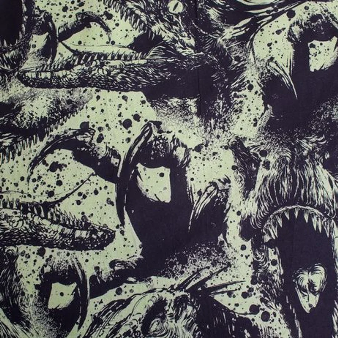 Pościel bawełniana 140x200 Park Jurajski dinozaur wulkan 6762 Jurassic Park poszewka 70x90 — zdjęcie 3