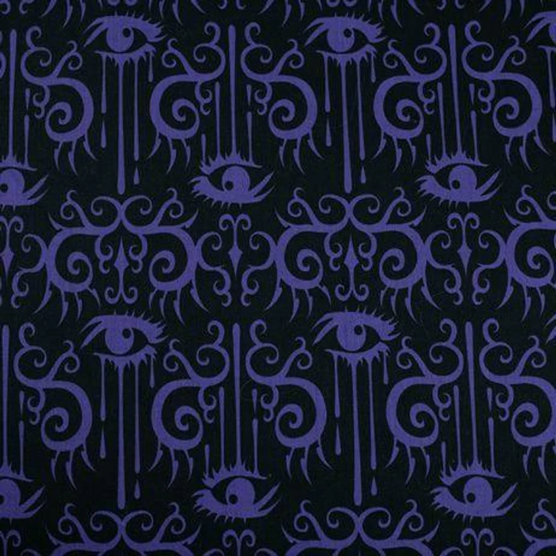 Pościel bawełniana 140x200 Wednesday Handy Thing fioletowa JF24 — zdjęcie 4