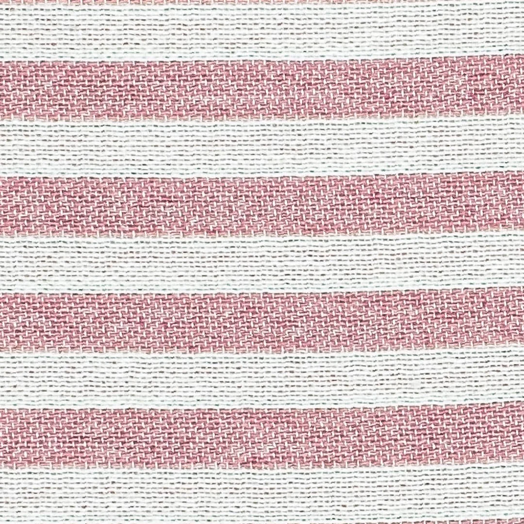 Poszewka bawełniana akrylowa 50x50 2156-1 Plażowe paseczki pudrowa RAW — zdjęcie 3