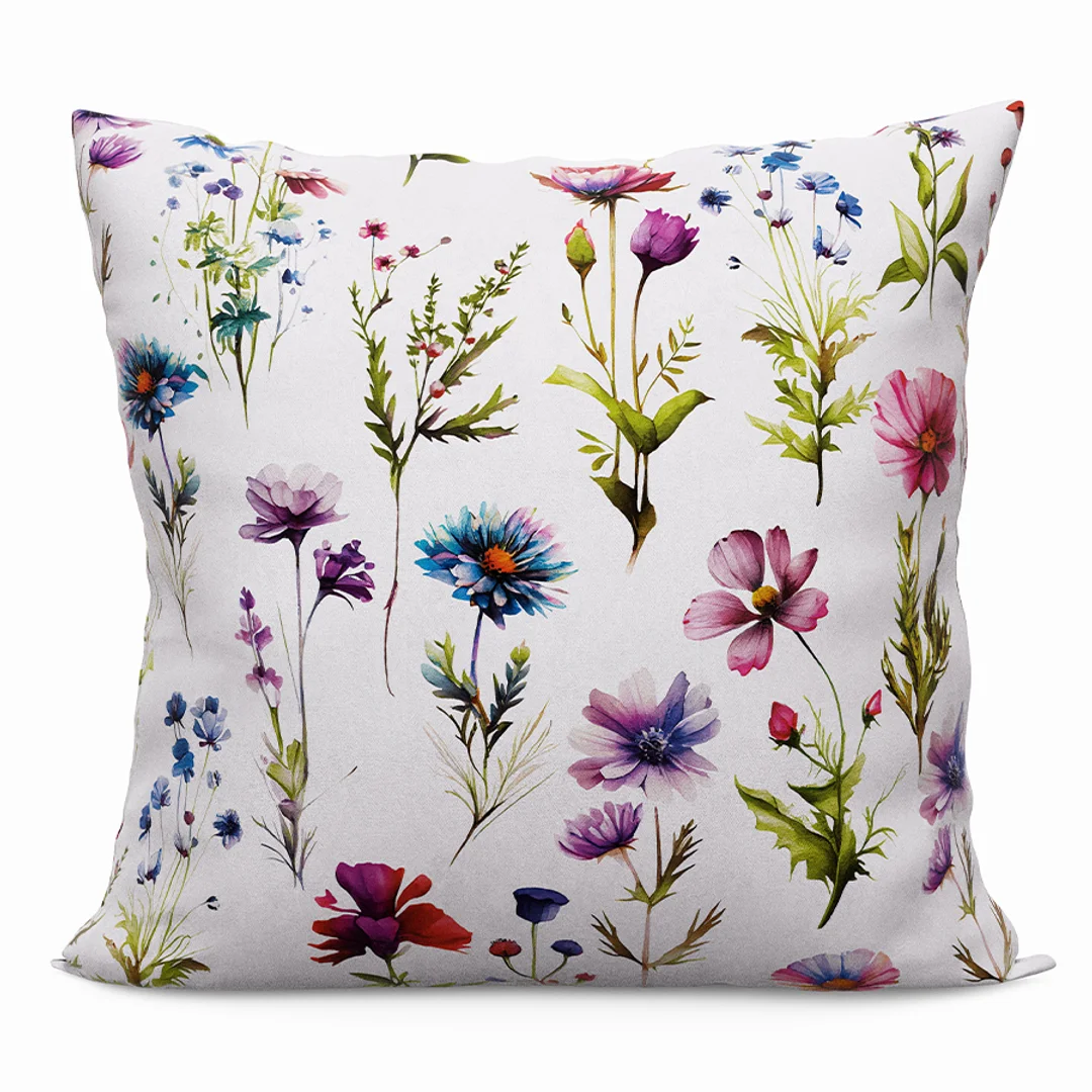 Poszewka dekoracyjna 45x45 001 polne kwiaty Milas — zdjęcie 2