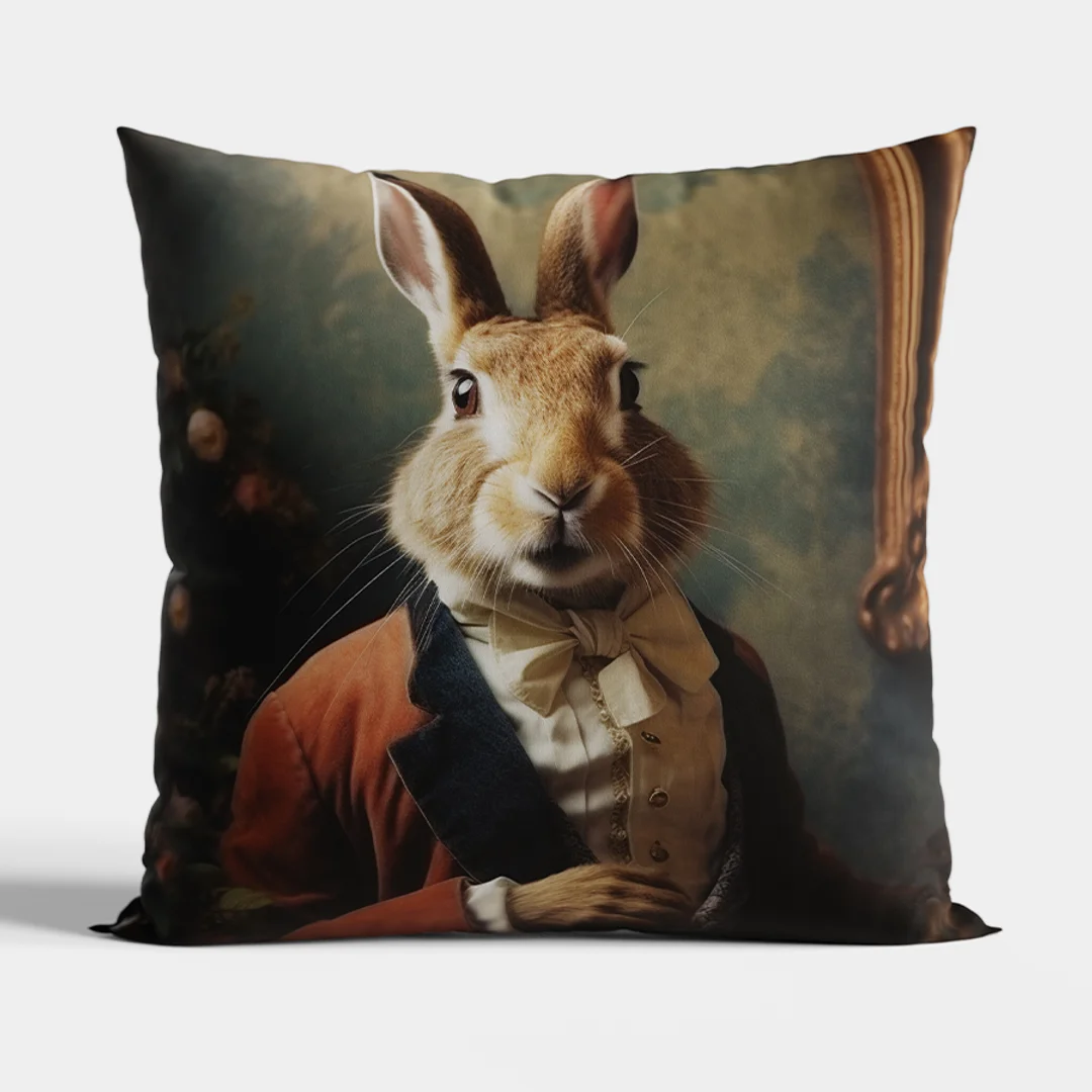 Poszewka dekoracyjna velvet 40x40 001 królika eryka — zdjęcie 2