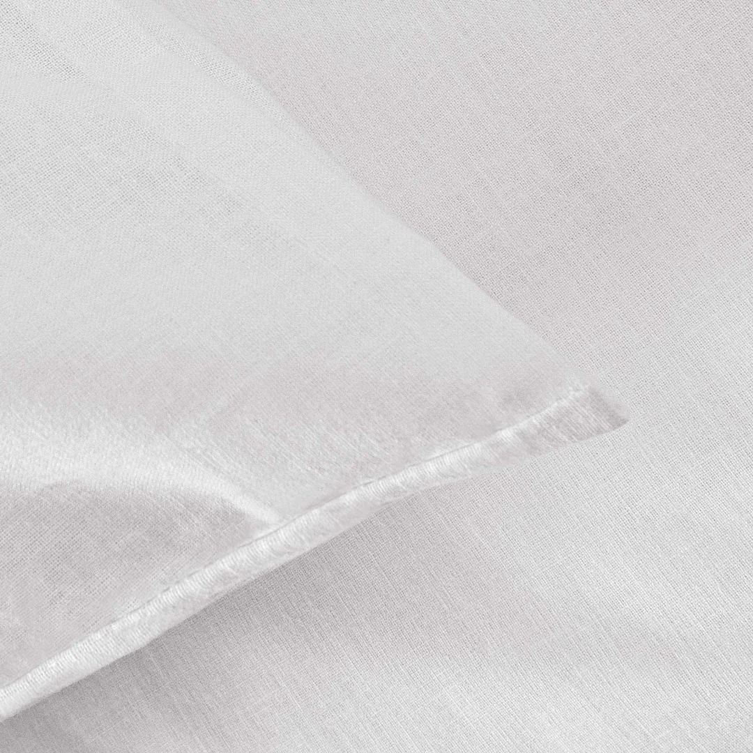 Poszewka hotelowa 40x40 biała GŁADKA na zakładkę — zdjęcie 5