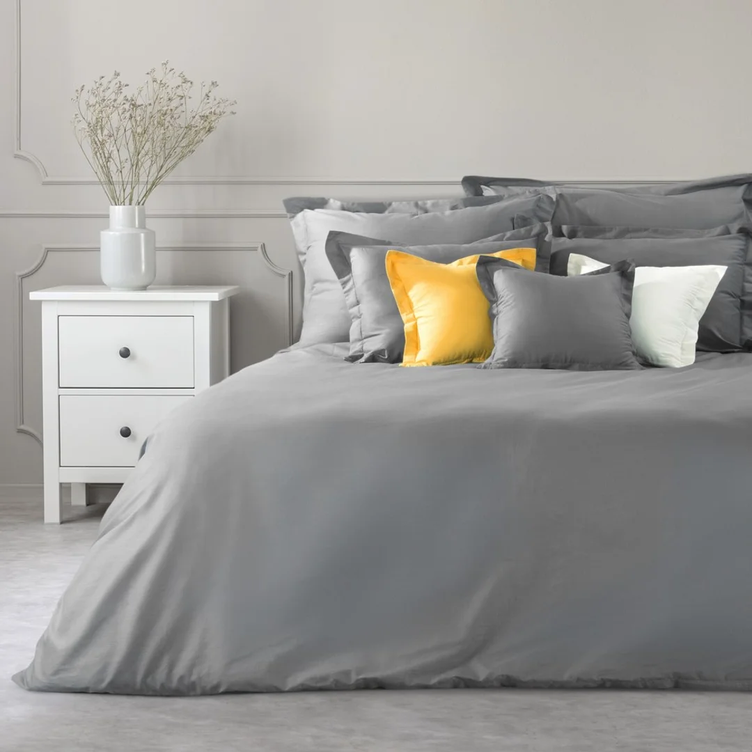 Poszwa bawełniana 220x200 Nova C stalowa Eurofirany — zdjęcie 2