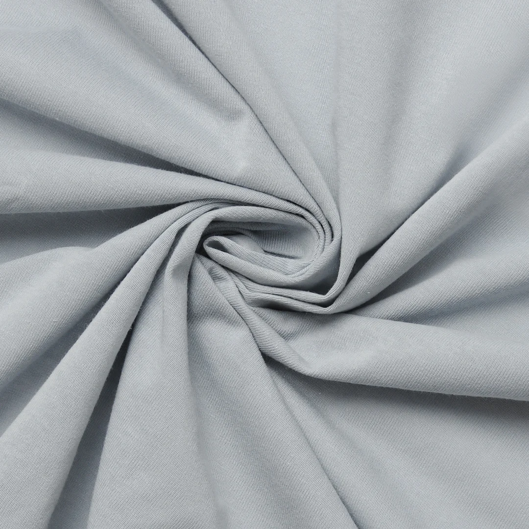 Prześcieradło jersey z gumką 160x200 szare 42 Classic — zdjęcie 3