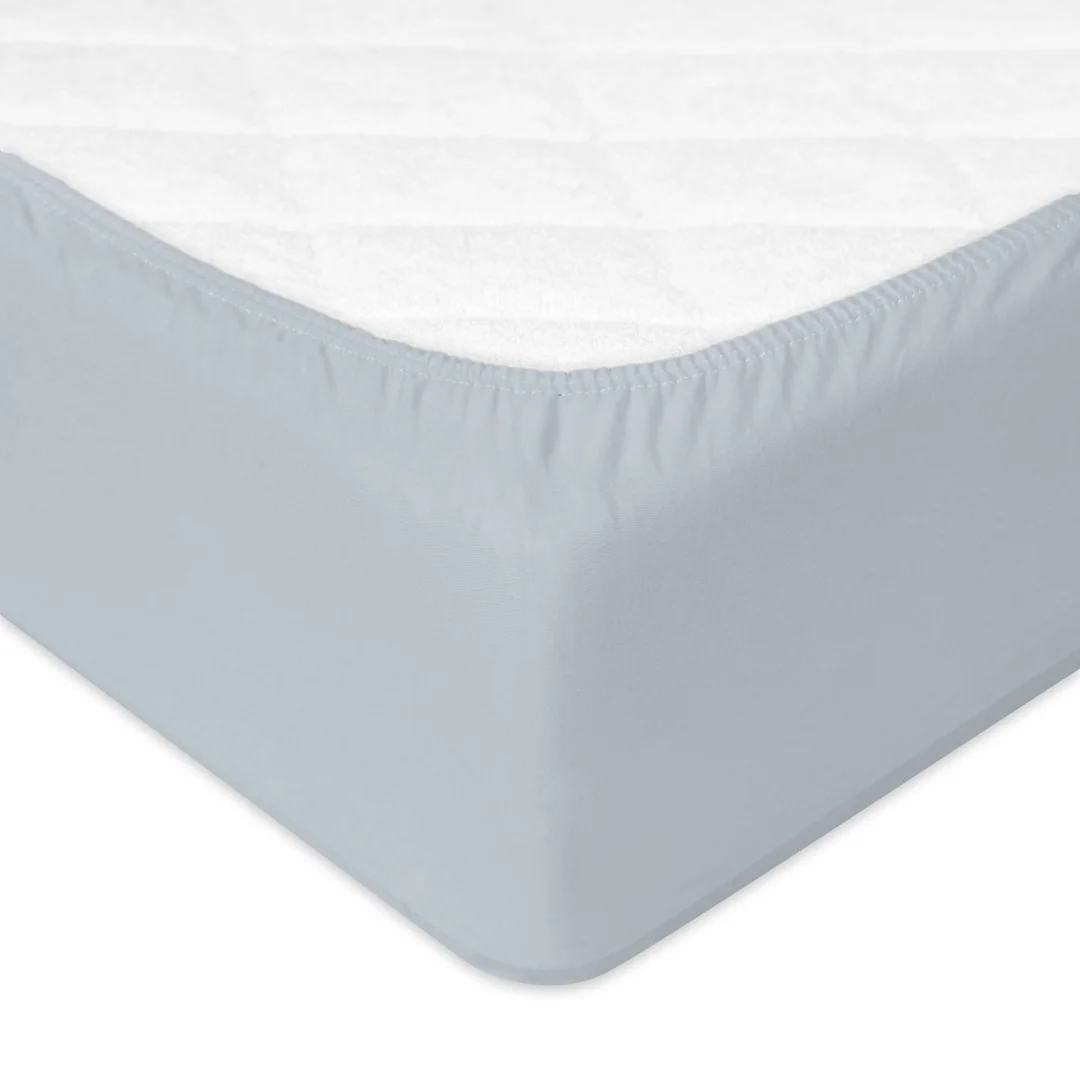 Prześcieradło jersey z gumką 160x200 szare 42 Classic — zdjęcie 7