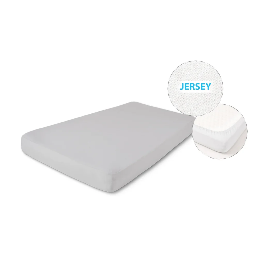 Prześcieradło jersey z gumką 160x200 szare 42 Classic — zdjęcie 8