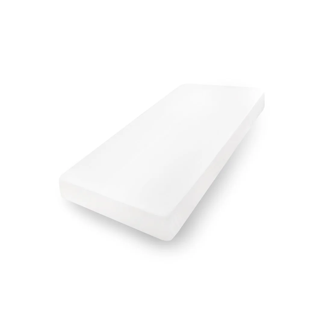 Prześcieradło jersey z gumką 90x200 białe Premium — zdjęcie 4