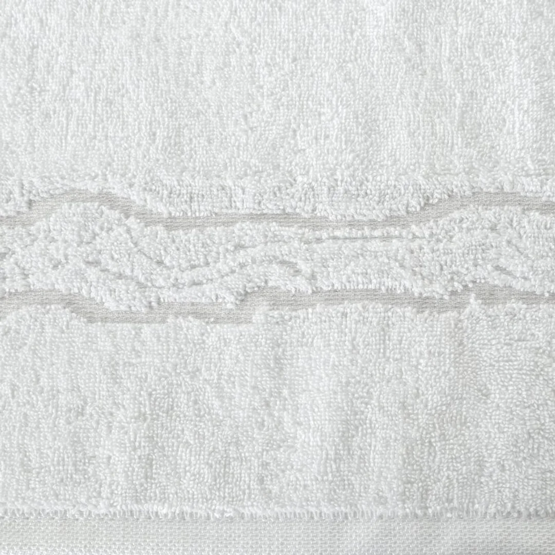 Ręcznik 50x90 Karin 01 biały 500g/m2 Eurofirany — zdjęcie 2