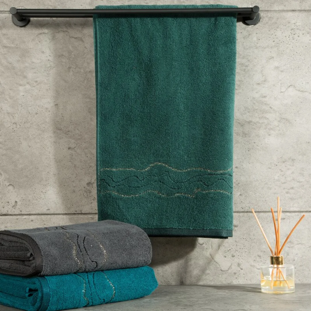 Ręcznik 50x90 Karin 01 biały 500g/m2 Eurofirany — zdjęcie 4